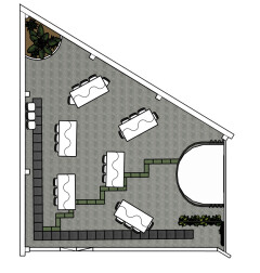 Lokaal 1.19A view top presentatie ruimte kopie