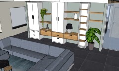Woonhuis Fam Griffioen view maatwerkkast